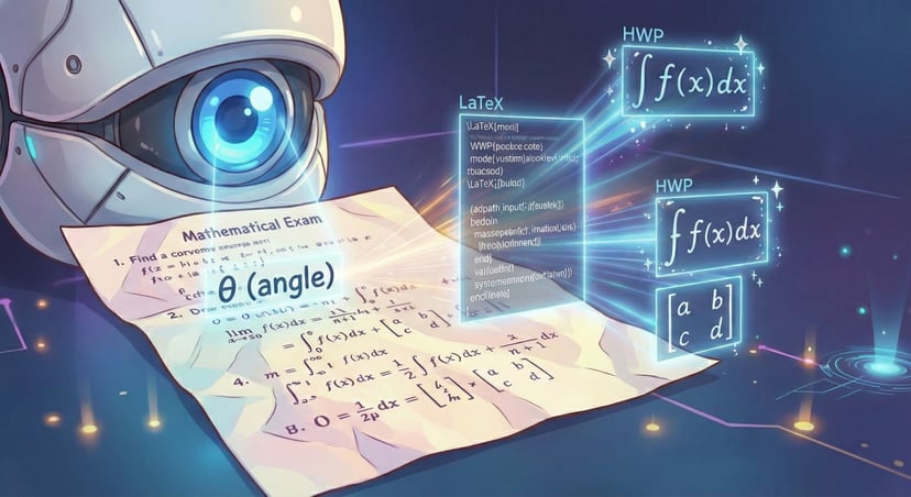 PDF 한글(HWP) 변환, 왜 수식이 깨질까? — 마이일타가 '비싼 AI'와 표기 기준을 고집하는 이유